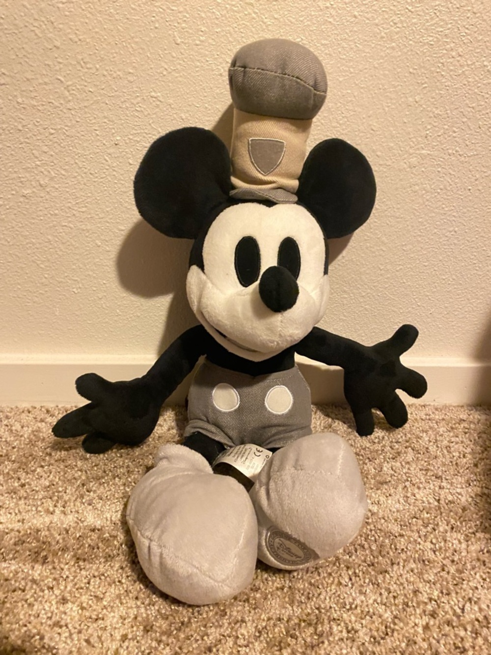 Mickey Mouse Steamboat Willie Plush